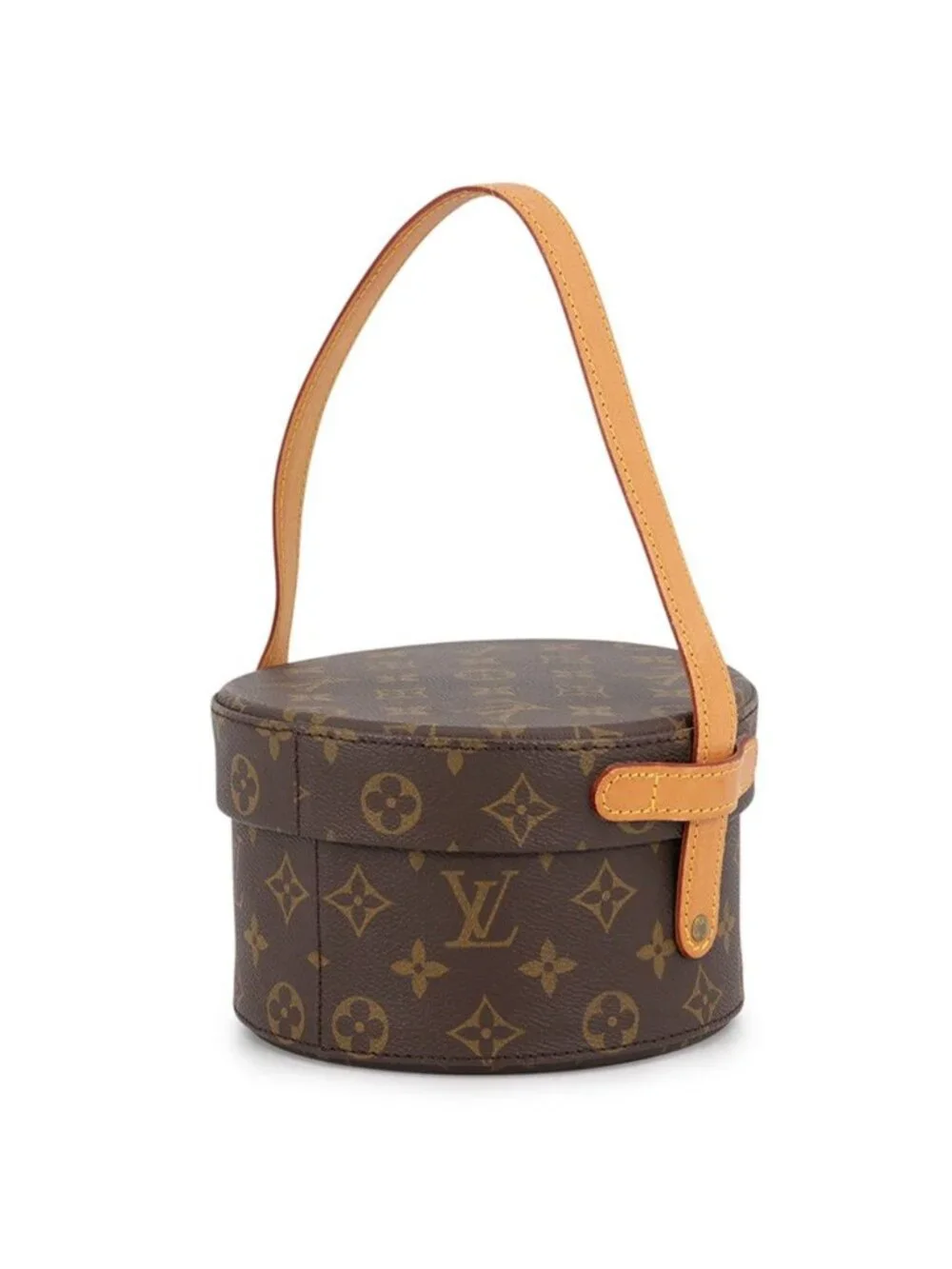 Louis Vuitton Monogram Brown Tool Case Container Handbag